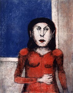 Mujer Enojada — Rufino Tamayo